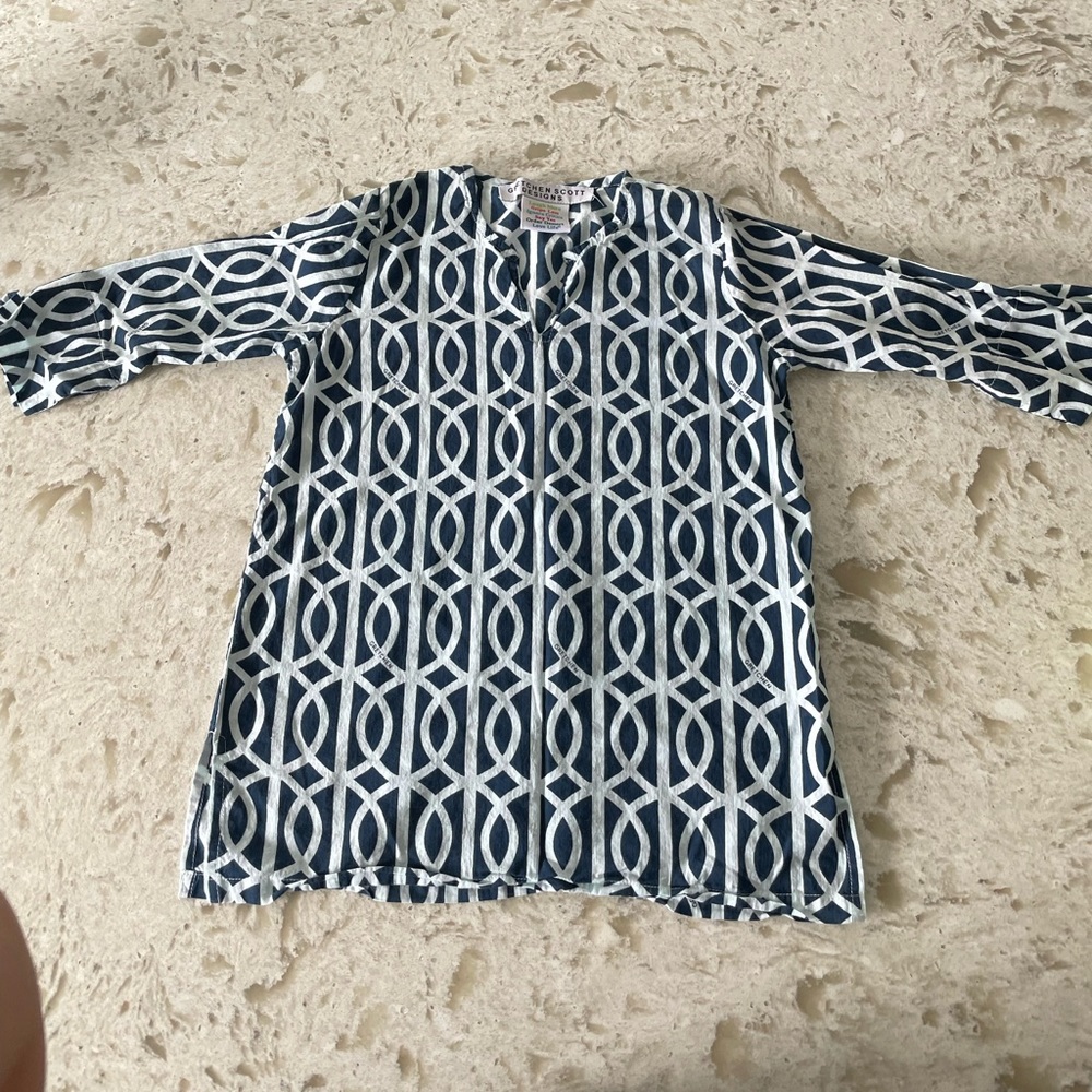 Gretchen Scott tunic/coverup